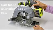 How to Use a Circular Saw to Cut Wood - Power Tools Tutorials - Thrift Diving