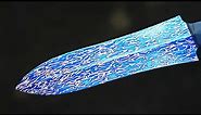 Blue Damascus Steel from chain armor (butcher gloves)