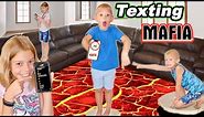 The Floor Is LAVA Texting Mafia In Tannerites House!