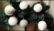 D.I.Y. hand made christmas decorations ❄ Palline di Natale decorate fai da te