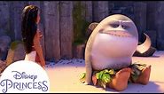 🦈 Maui Gets A Shark Head | Disney Princess | Disney Kids