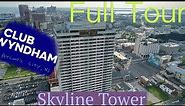 Full Tour - Wyndham Skyline Tower Atlantic City, NJ - Great Place for Families