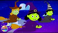 Flying Witches | Witches Song For Kids | Halloween Songs for Children | Kids Tv Spooky Cartoons