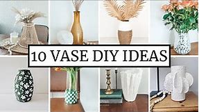 TOP 10 DIY VASE IDEAS |Collection of my favourite projects | So many different styles and techniques