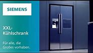 Mehr Platz, mehr Frische: Entdecke den XXL iQ500 Kühlschrank | Siemens Kühlgeräte