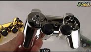 PS3 Gold Chrome, Chrome, Gunmetal, Clear - Modded Controllers - Controller Chaos