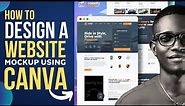 How to Design a Website Mockup using Canva