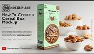 How to make a Cereal Box Mockup Mockup| Photoshop Mockup Tutorial