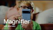 Magnifier on Google Pixel