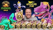 8 Treasure X Dino Gold Mini Eggs Series 4! Smash The Egg! Save The Dino! AdventureFun Toy review!