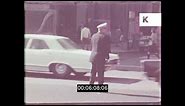 Chicago Street Scenes, USA in 1969, HD from 16mm
