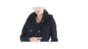 BGSD Women's Lea Hooded Full Length Long Wool Coat