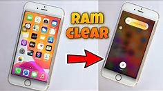 How To Clear iPhone 5s,6,6s RAM Memory || how to boost up Any iphone simple steps ||