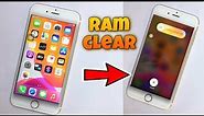 How To Clear iPhone 5s,6,6s RAM Memory || how to boost up Any iphone simple steps ||