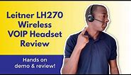 Leitner LH270 VOIP Headset Review