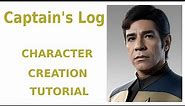 Character Vault: Star Trek Adventures Captain's Log