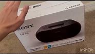 Unboxing and Review Of Sony Radio/CD/Cassette Player CFD-S70
