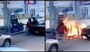 THIS is why you don't smoke a Cigarette at a Gas Station | GAS STATION FAIL