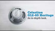 Celestion G12-65 Heritage, in depth look.