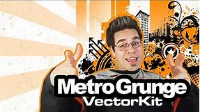 Frutiger Metro / MetroGrunge Vector Kit [Illustrator, Photoshop]