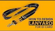 How to Design Lanyard for ID Card || আইডি কার্ডের ফিতা ডিজাইন || Adobe Illustrator Tutorial