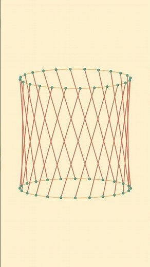 Hyperboloid #math #geometry