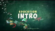 Kids Education Logo (School Intro) - template After effects