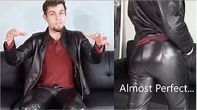 Leather Pants Review: Y2K Banana Republic Women's Genuine Leather Pants... For Men?