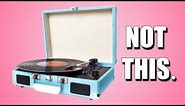 TOP 5 Record Players For Beginners