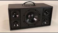 DIY 2.1 channel Portable Speaker with 8 inch Subwoofer and DSP