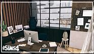 The Sims 4: Room Build | OFFICE | + CC Links.