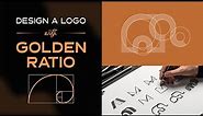Logo Design Process with Golden Ratio