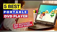 Top 5 Best Portable DVD Player | 1080P HD Swivel Screen, 4 Hour Rechargeable Battery