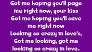 Crazy In Love - Beyonce Knowles feat Jay-Z [LYRICS]