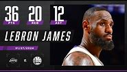 LeBron James drops TRIPLE-DOUBLE in 2OT win vs. Warriors 😱 | NBA on ESPN