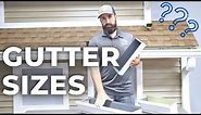 Choosing the BEST Gutter Size For your Home - EVERYTHING YOU DIDN'T KNOW