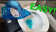 How to Unclog Toilet without a Plunger!