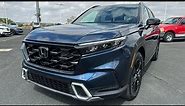 2023 Honda CR-V Sport Touring Hybrid - Canyon River Blue Metallic - Walkaround