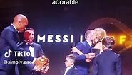 no matter what his family comes first even if he's won something he won't just make it all about himself this is why this man is the greatest (also what every guy should do anyway) #fypシ #goat #foryou #viral #ballondor #football #ballondor2023 #lionelmessi #messi #fypviral #fyp