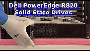 Dell PowerEdge R820 Solid State Drives | SSD Upgrade Spares & Options | How to Test with Dell Diag