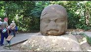 Amazing Ancient Olmec Stone Sculptures At La Venta Park In Mexico