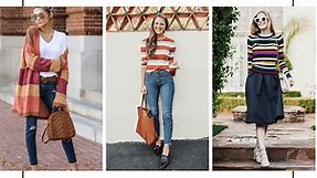 Striped Sweater Trend- 29 Ways to Wear Sweaters with Stripes