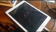 Solved 2023 How To Fix Turn On Apple iPad Air Dead Red Battery Icon Symbol Not working Charging