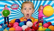 Sisters Got ShRunk Inside A Bubble GumBall Machine!