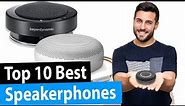 Best Speakerphone | Top 10 Reviews [2023 Buying Guide]