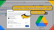 How to Create Direct Download Link of Google Drive Folder | how To Make Google Drive Folder Link 📂🔗
