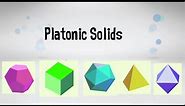 5 Platonic Solids