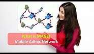 What is MANET | Mobile Adhoc Network | What is a MANET | MANET Explained