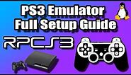 RPCS3 - PS3 Emulator Linux/Setup Full Setup Guide (PlayStation 3 Emulation)