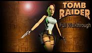 Tomb Raider 1 (1996) 100% All Secrets Gameplay Longplay Walkthrough
